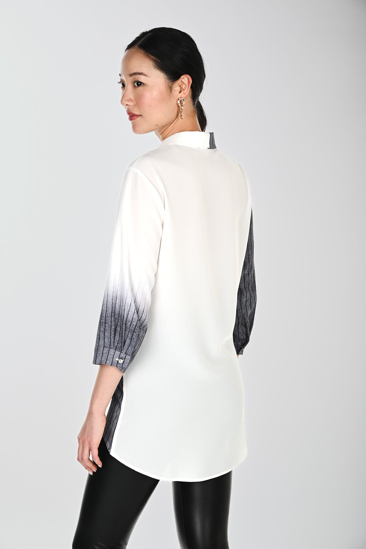 "Look For The Love" Button Front Blouse. Style FL264825