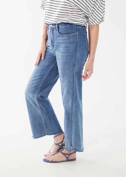 Suzanne Asymmetrical Hem Ankle Jean. Style FD6663809