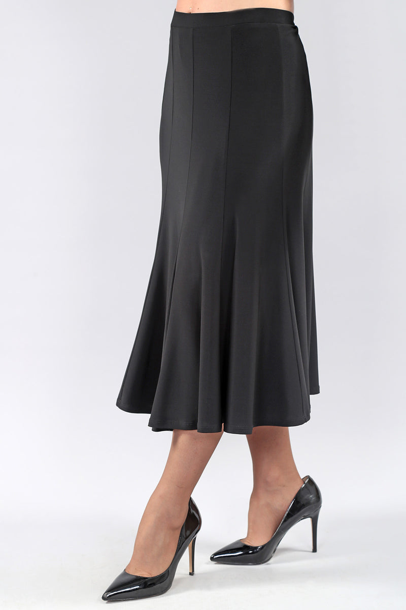 Pull-On Seam & Pleat Detail Skirt. Style MT26S6700
