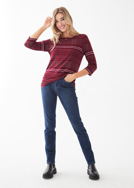 Suzanne Pencil Leg Jean in Multiple Washes. Style FD6847809