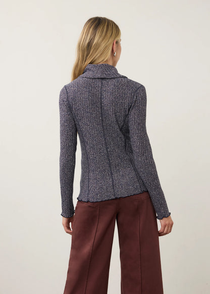 Long Sleeve Cowl Neck Top. Style FD3155135
