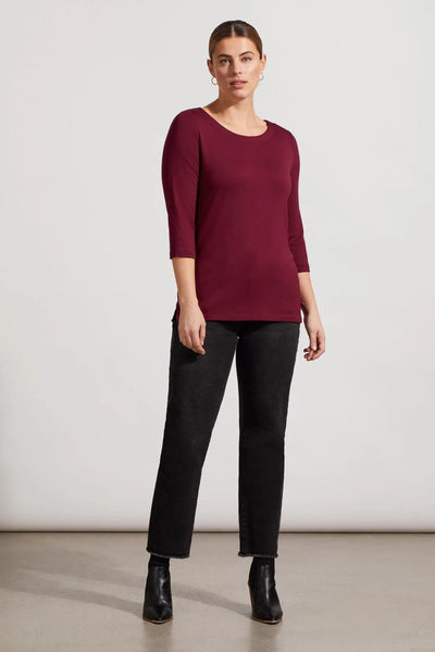 Soft French Terry Top in Multiple Solid Colours. Style TR7161O-2422