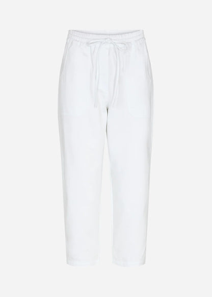 Pull-On Elastic Waist Solid Colour Cropped Pant. Style SOYA18042