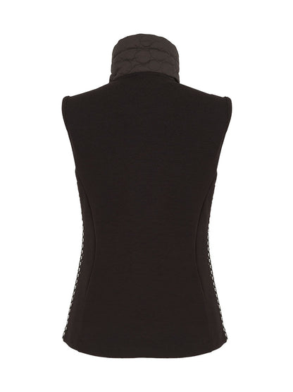 Front Quilted Back Jersey Stretch Vest. Style DOLC74171