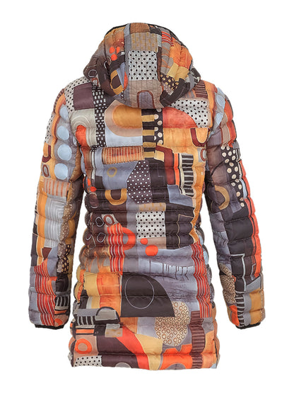 "Life Is A Rollercoaster" Artist Print Puffer. Style DOLC74852