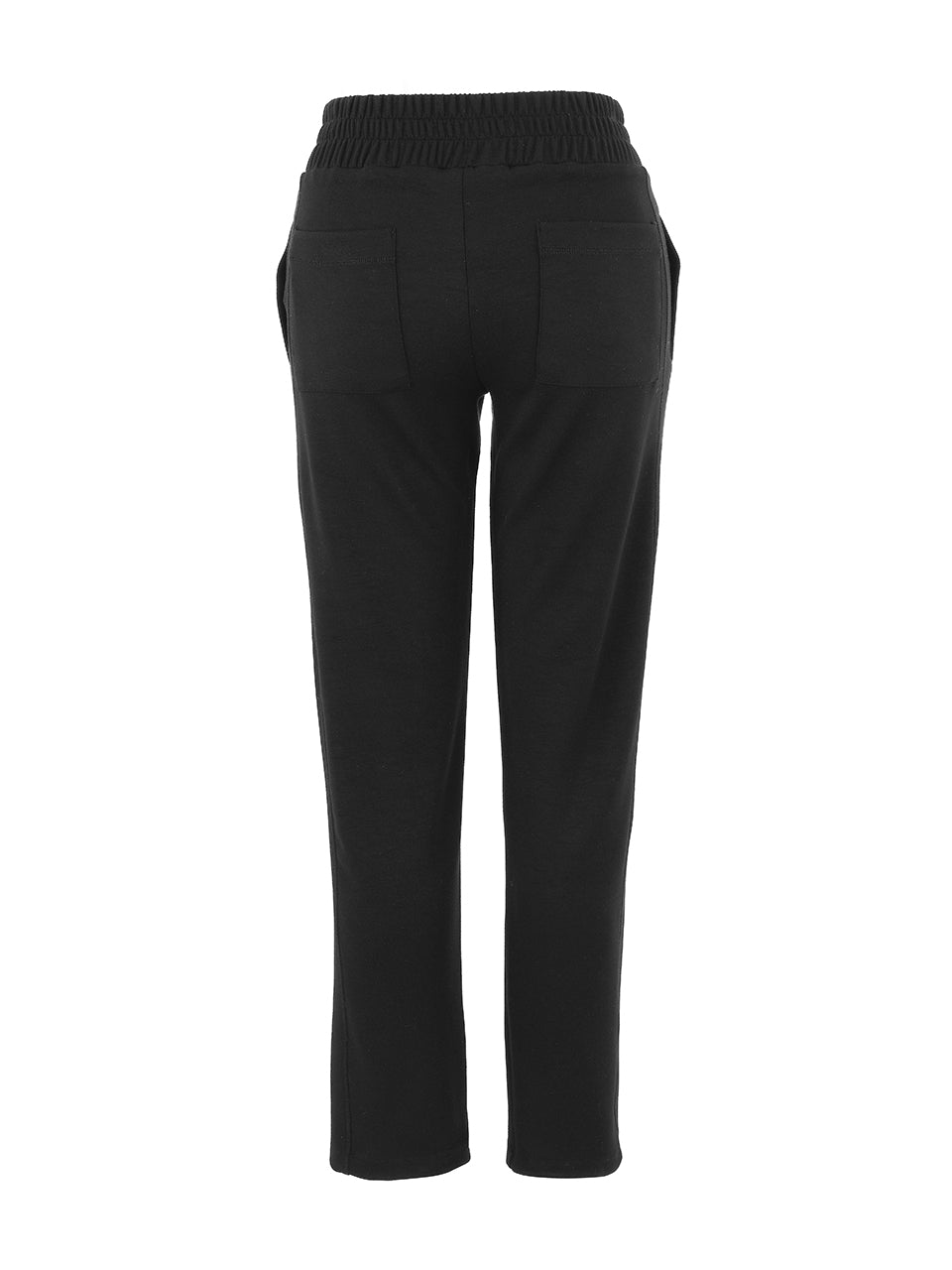 Straight Leg Pull-On Elastic Waistband Pant. Style DOLC75176