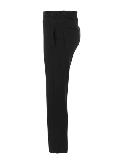 Straight Leg Pull-On Elastic Waistband Pant. Style DOLC75176
