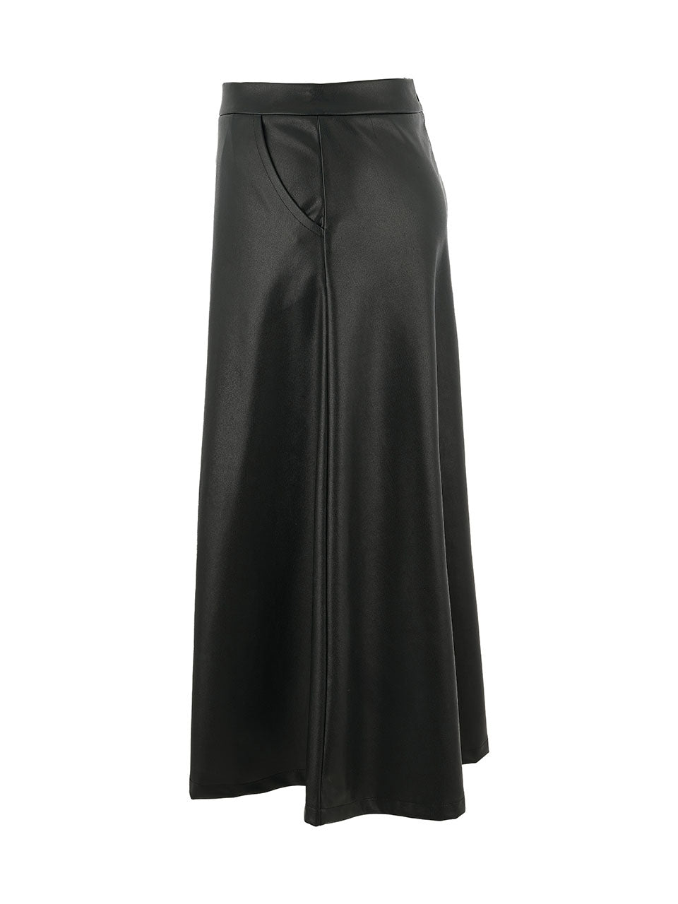 Faux Leather Aline Skirt. Style DOLC75152