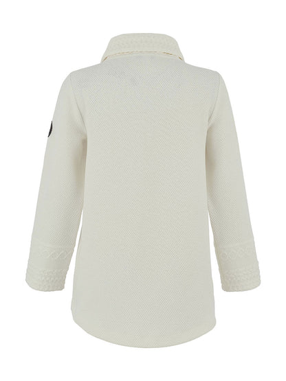 Zip Front Knitted Jacket. Style DOLC75213