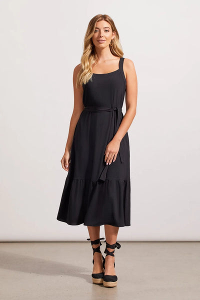 Flowy Dress with Removable Belt. Style TR7705O-4719
