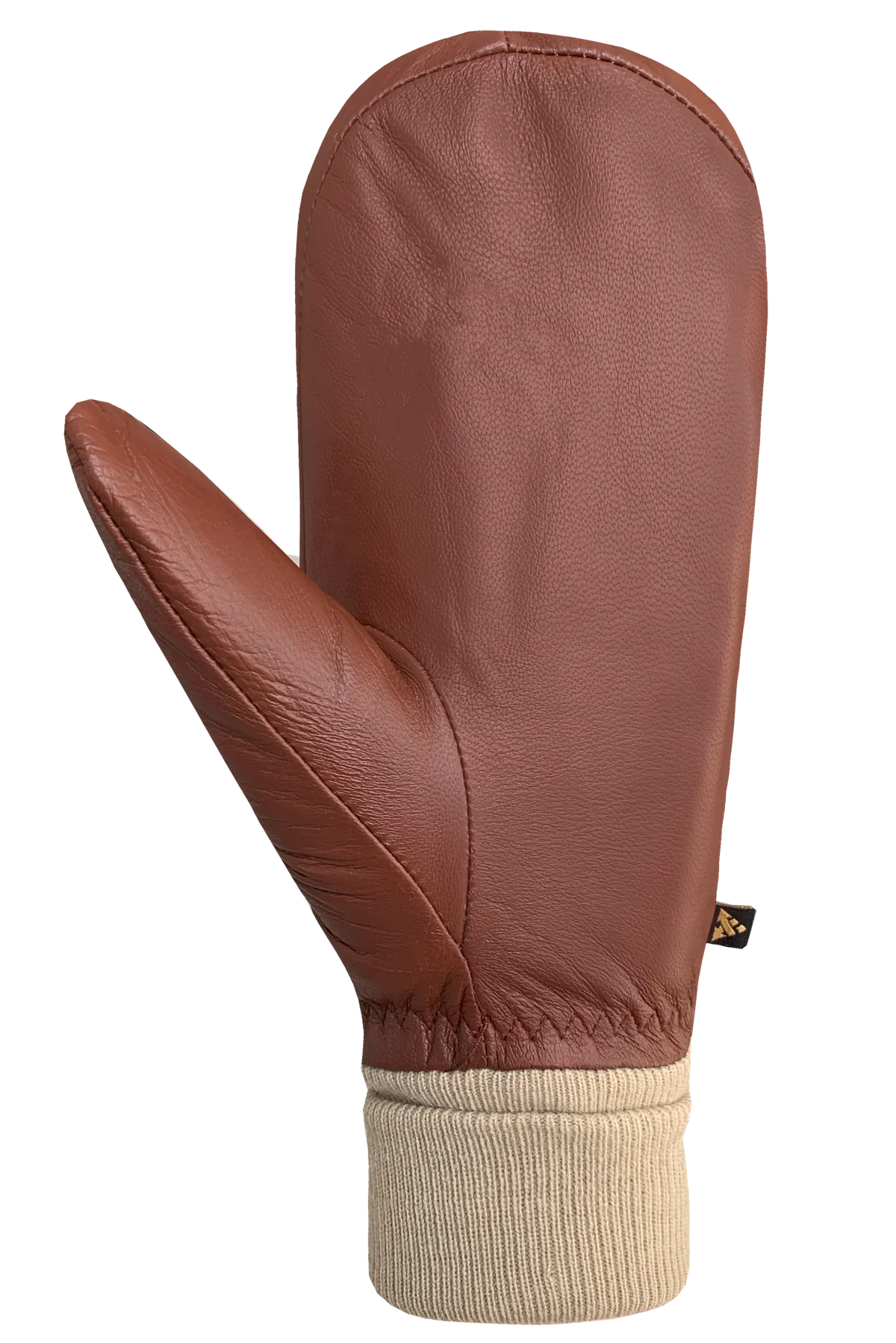 Luna Leather Mitt with Ribbed Cuff. Style PG7B846