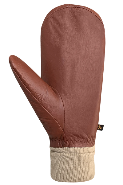 Luna Leather Mitt with Ribbed Cuff. Style PG7B846