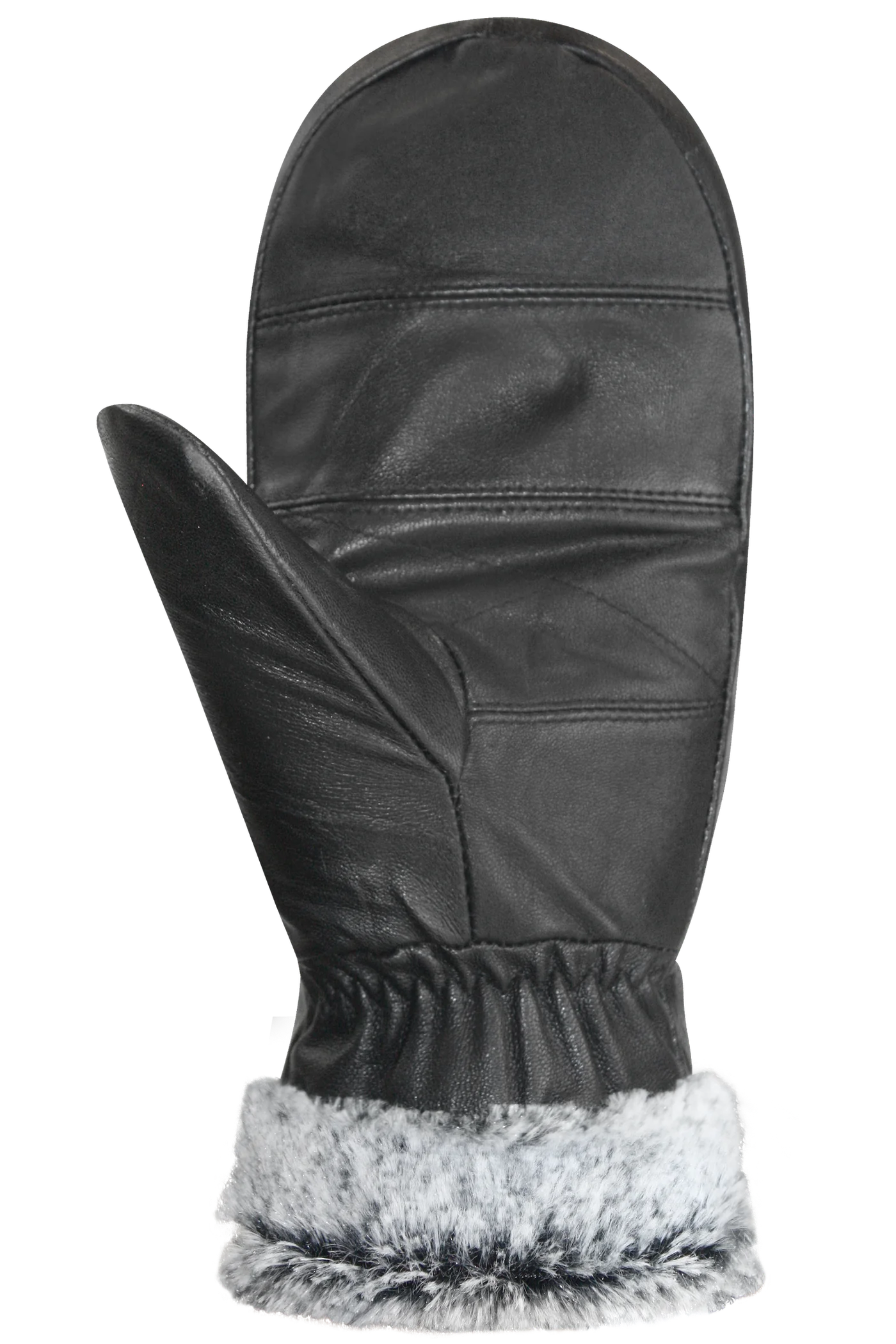 Rosalee Sheepskin Leather Mitts. Style PG7B381