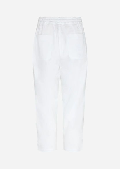 Pull-On Elastic Waist Solid Colour Cropped Pant. Style SOYA18042