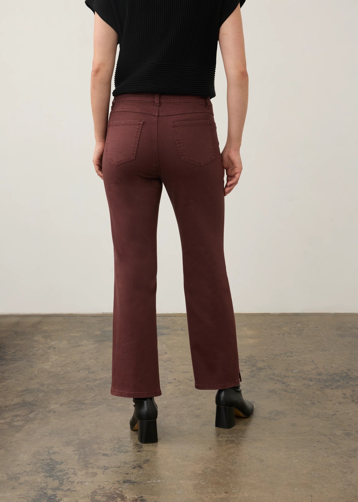 Olivia Ankle Length Bootcut Denim Jean. Style FD2562511