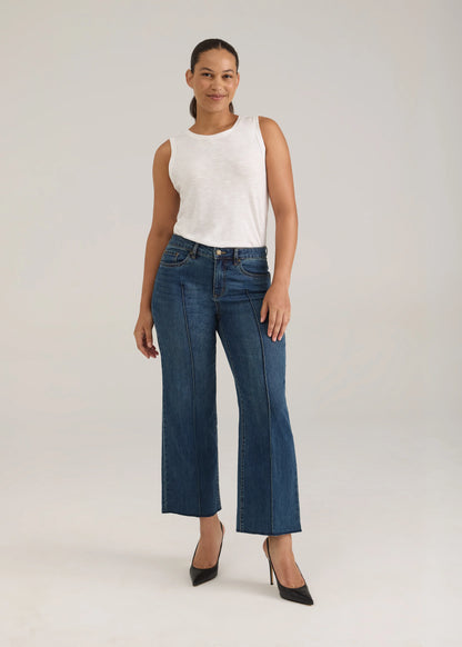 Olivia Wide Leg Ankle Length Jean. Style FD2402779