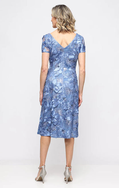 Sequin Soutache Party Dress. Style ALE81122331