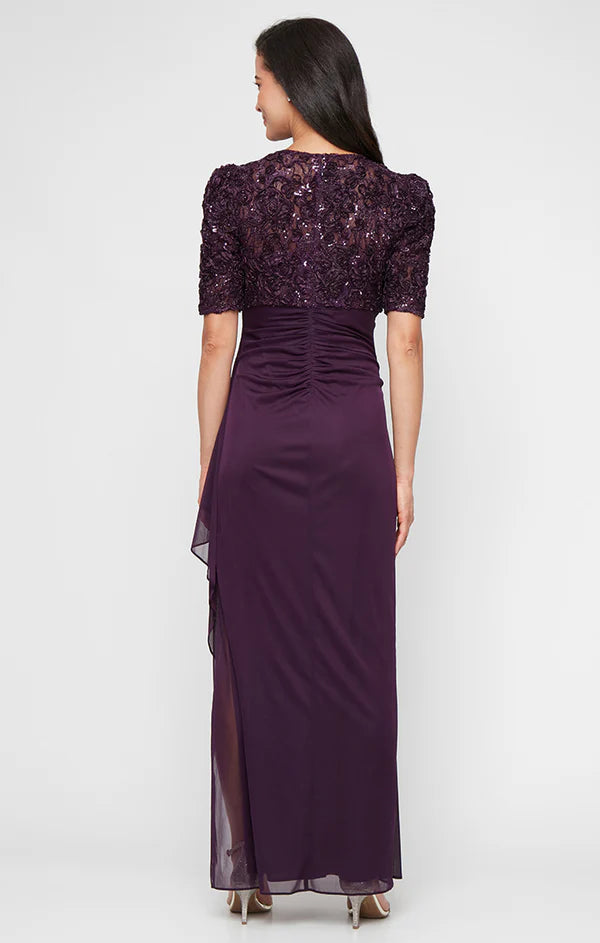Rebecca Puff Sleeve Detail Dress. Style ALE84122633