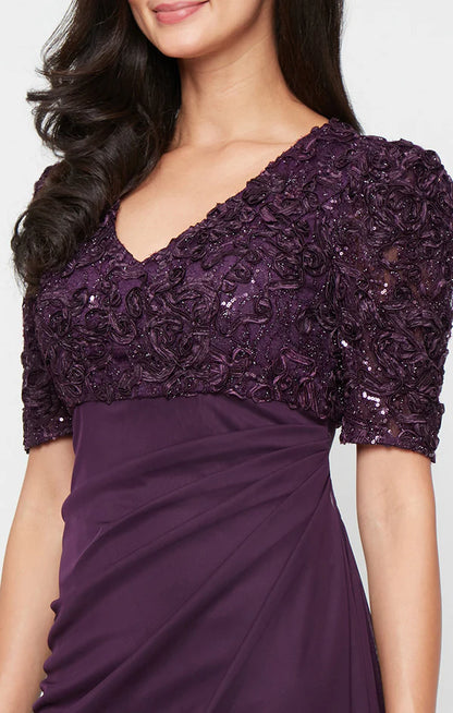 Rebecca Puff Sleeve Detail Dress. Style ALE84122633