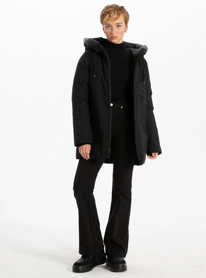 Agnes Modern Hooded Parka. Style PZ8368506