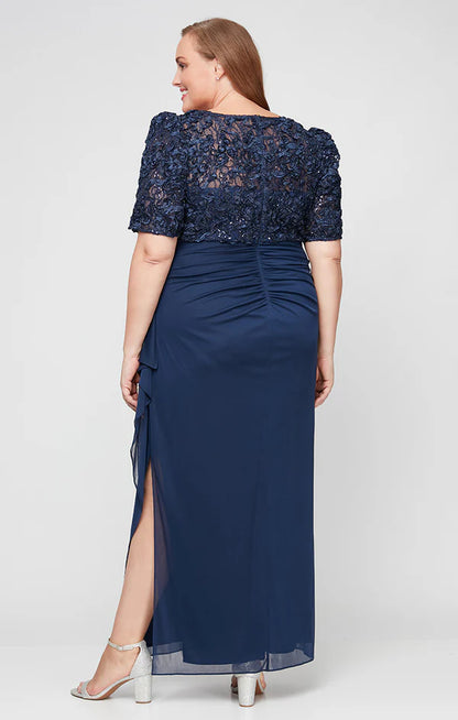 Rebecca Puff Sleeve Detail Dress. Style ALE84122633
