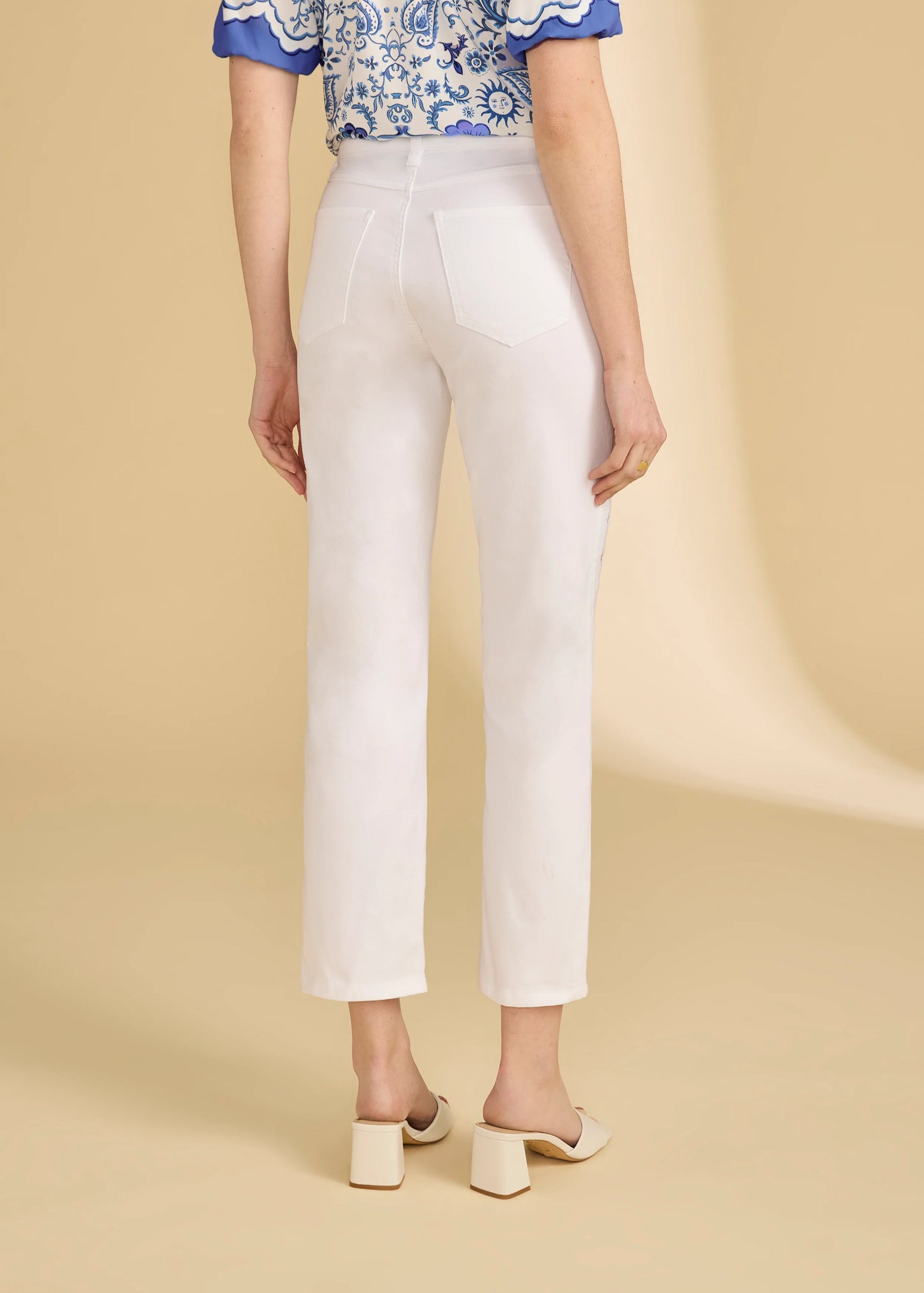 Christina Straight Leg Ankle Length Jean. Style FD5210511