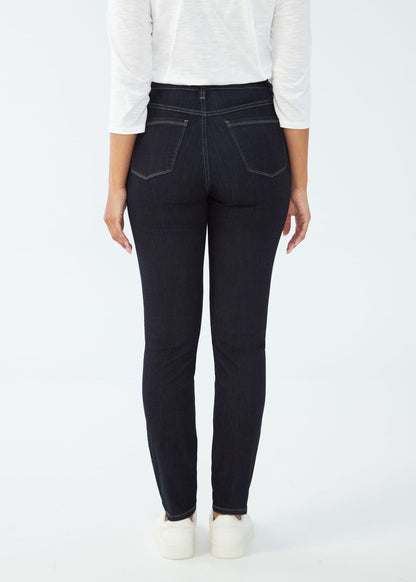 Petite Suzanne Slim Leg Jean in Chambray or Twilight. Style FD8705630