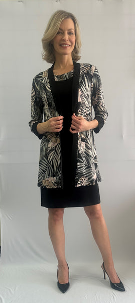 Two-Piece Dress with Cardigan. Style SW87281DP