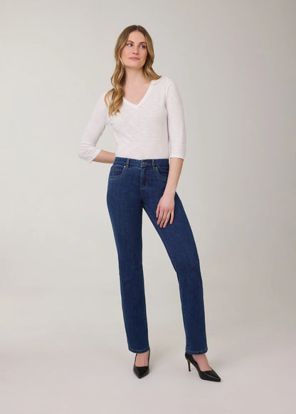 Christina Straight Leg Jean. Style FD5189250