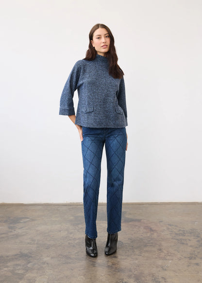 Boatneck Raglan Sleeve Sweater. Style FD3798959