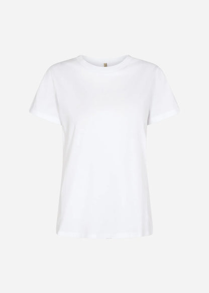 Basic Cotton Short Sleeve Round Neck Top. Style SOYA25689