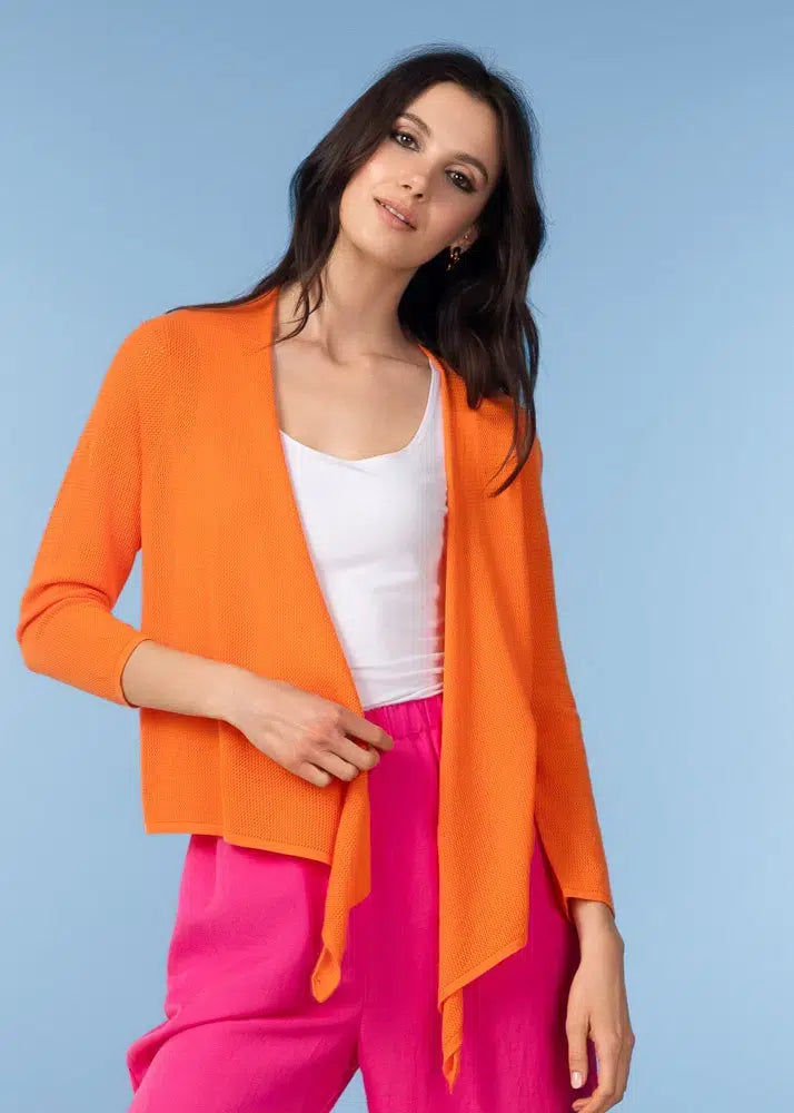 Short Lightweight Wear Four Ways Cardigan. Style ALS47226