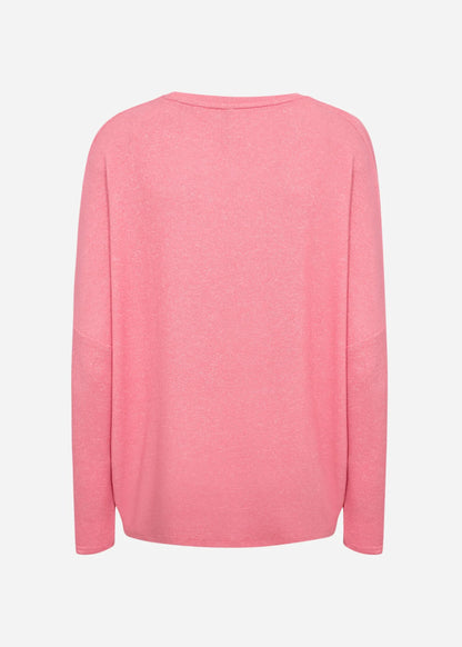 Long Sleeve Round Neck Drop Shoulder Top. Style SOYA24788