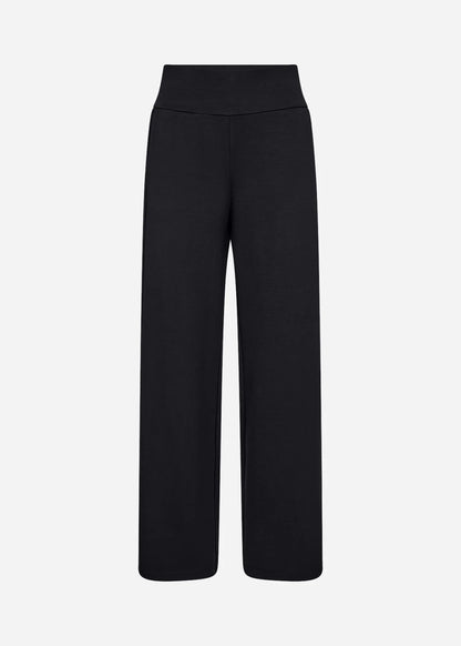 Soft Black High Waist Straight Leg Pant. Style SOYA27430