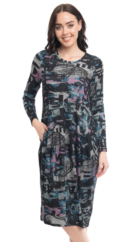 Mozart 2 Panel Bubble Dress. Style ORI21086