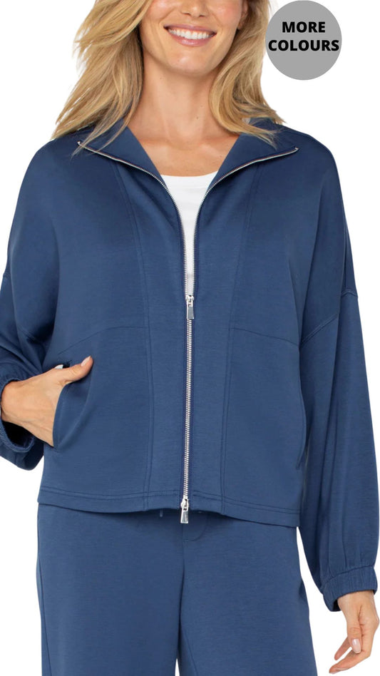 Zip Up Funnel Neck Jacket. Style LVLM1B61C9