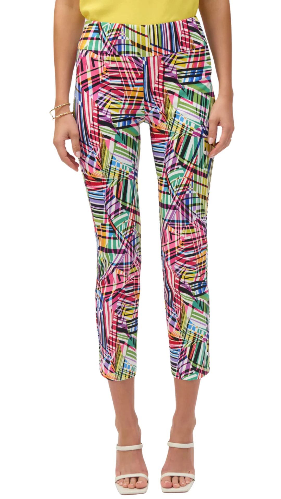 Millennium Print Straight Leg Pant. Style JR252233