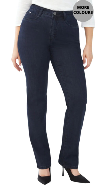 Petite Supreme Denim Peggy Straight Leg Jean. Style FD8627250