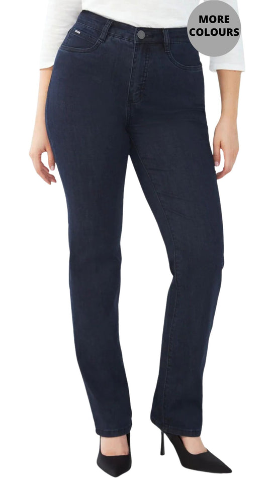 Petite Supreme Denim Peggy Straight Leg Jean. Style FD8627250