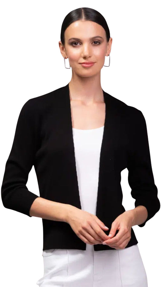 Open Front Stretch Knit Cardigan. Style AlSA45239