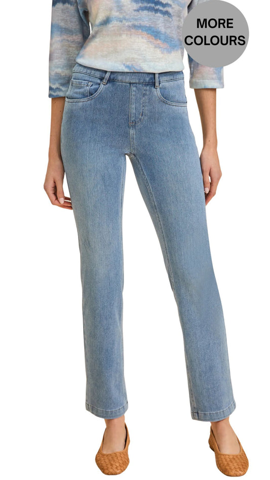 Pull-On Straight Leg Jean. Style FD2852131