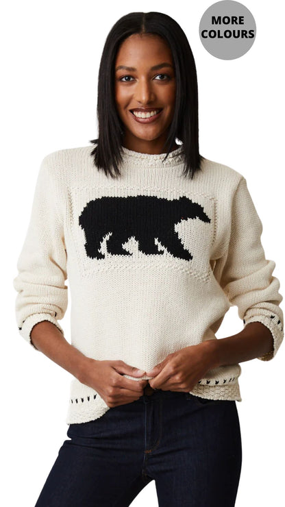 Laurentian Bear Knit Sweater in Multiple Colours. Style PH83254