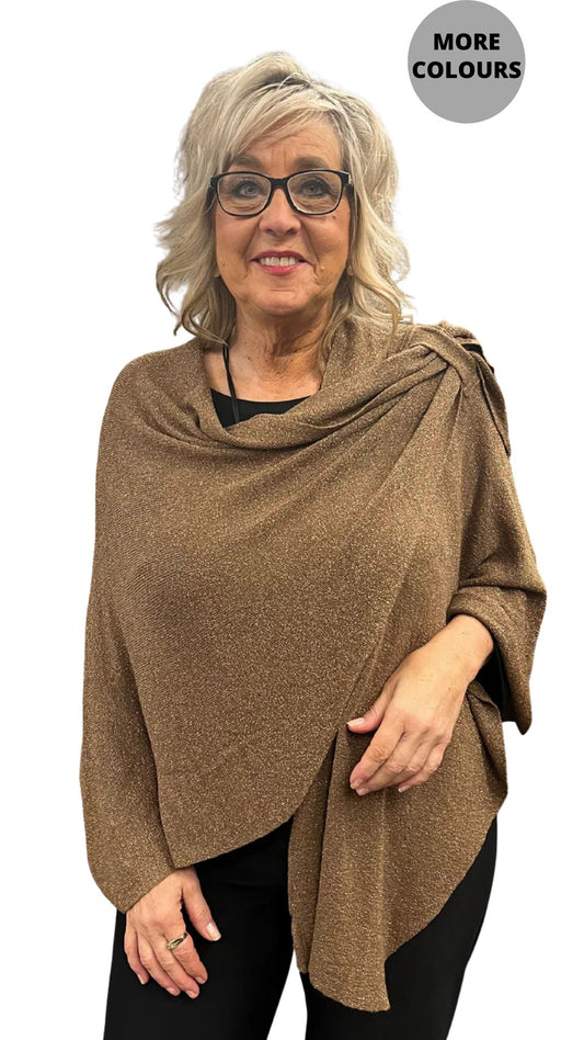 Lightweight Stretch Sparkle Wrap. Style PH22270