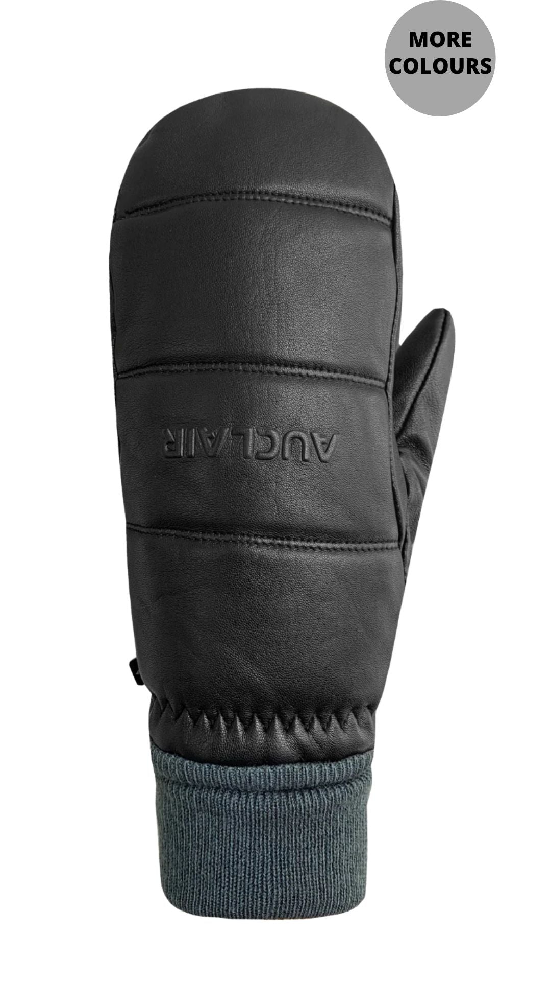Luna Leather Mitt with Ribbed Cuff. Style PG7B846