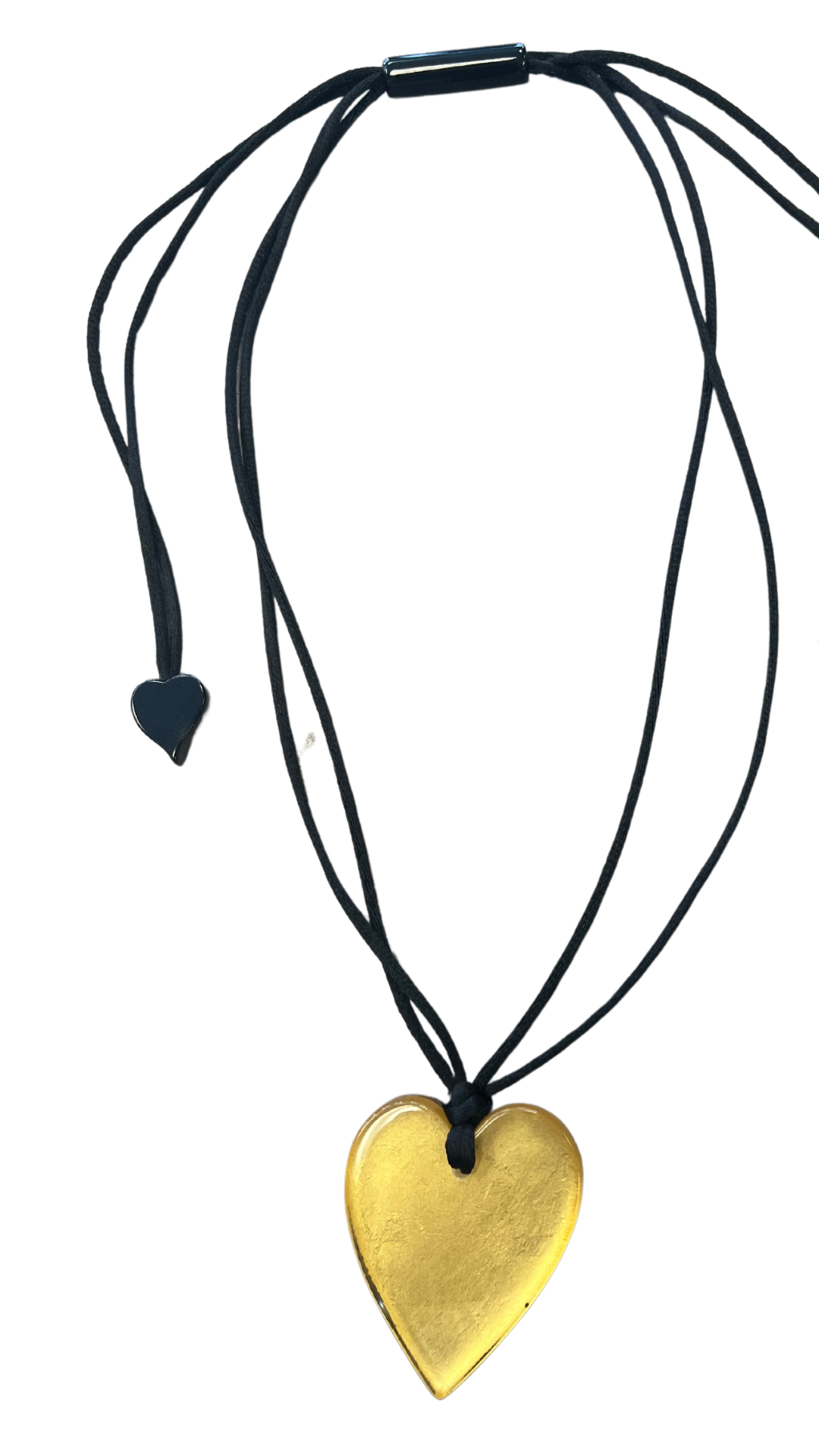 Colourful Collection - Small Gold Heart Necklace. Style 5060204G000Q00