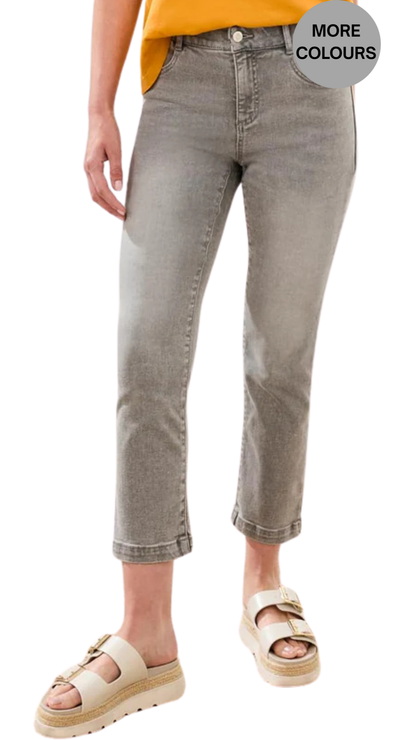 Audrey Hugging Cropped Denim. Style TR5887O-5100