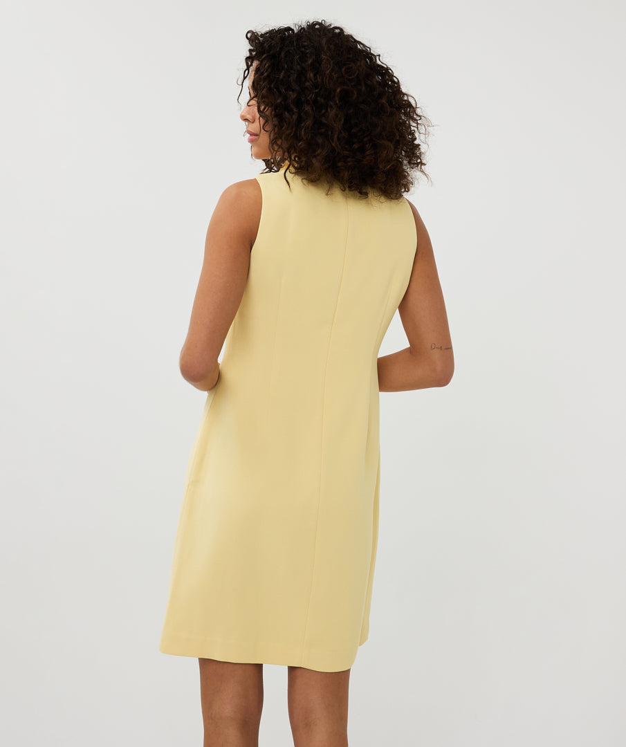 Tie Neck Shift Dress. Style ESQSP2510013