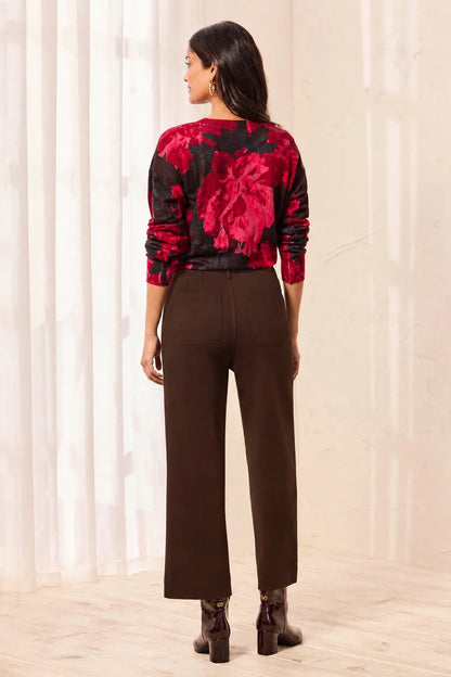 Every Body Ponte High Rise Cropped Pants. Style TR2241O-7026