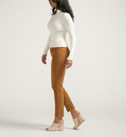 Cassie Mid Rise Slim Straight Corduroy Pant. Style JAGJ2940VSC624