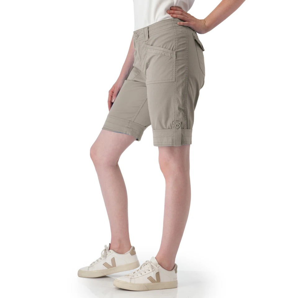 Arden Roll-Up Organic Cotton Short. Style AVK110442